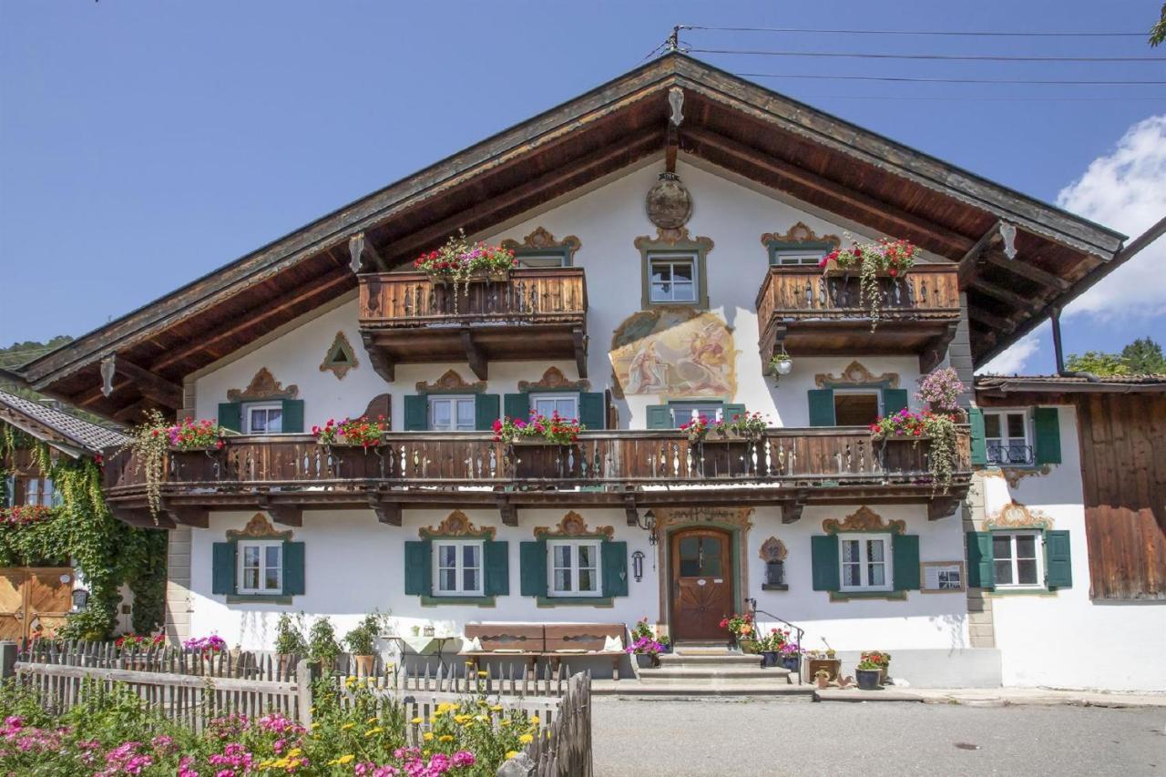Haus Holler Apartamento Wallgau Exterior foto