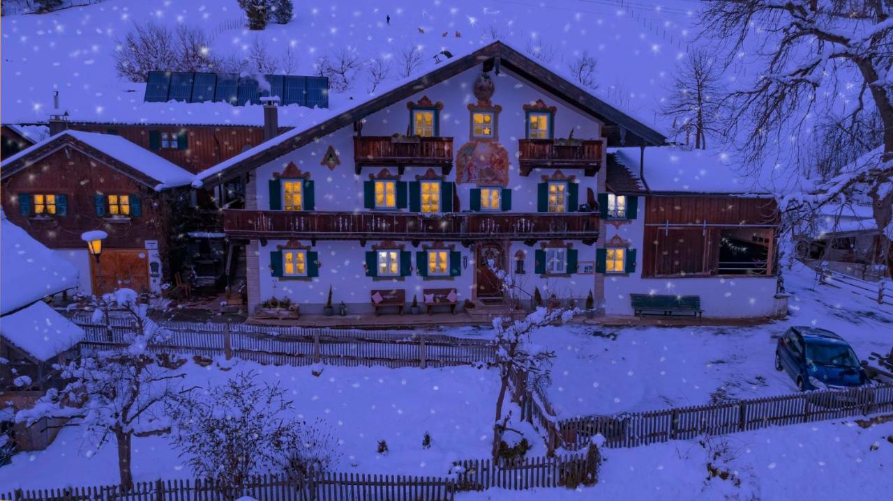 Haus Holler Apartamento Wallgau Exterior foto